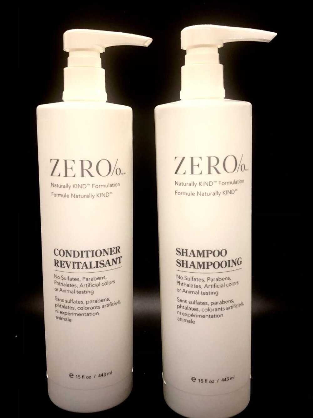 NEW Zero% Gilchrist & Soames Shampoo and Conditioner